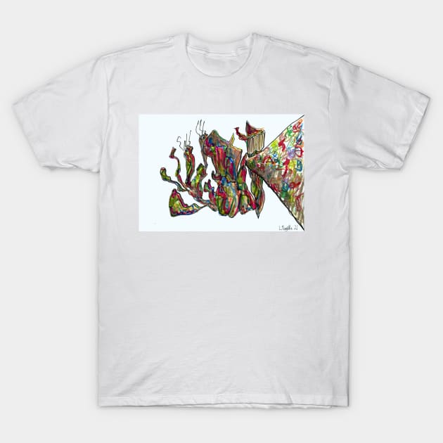 Enfolding Bouquet T-Shirt by LukeMargetts